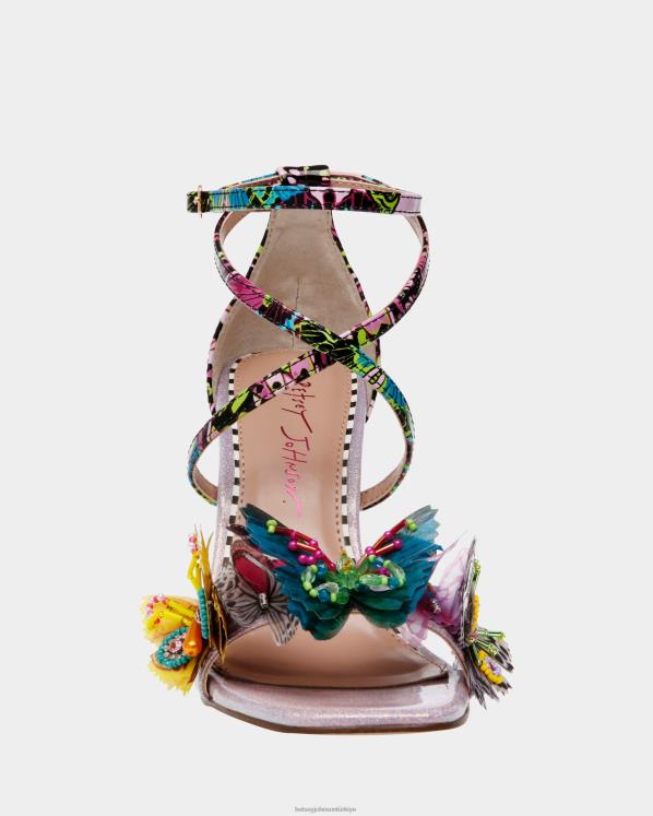 Everlee leylak N26HX65 kadınlar Betsey Johnson ayakkabı