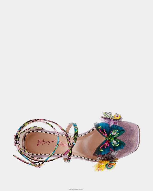 Everlee leylak N26HX65 kadınlar Betsey Johnson ayakkabı