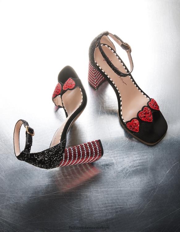 kameron-bj siyah çok N26HX77 kadınlar Betsey Johnson ayakkabı