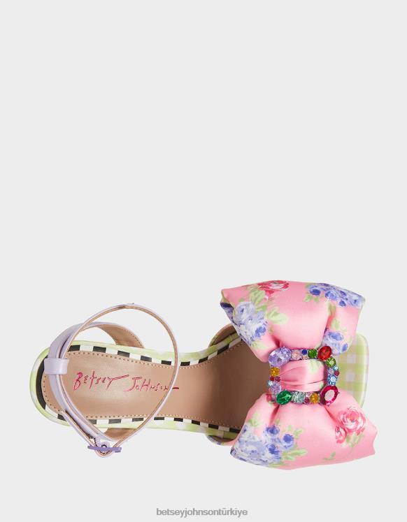 kirpi pembe çok N26HX73 kadınlar Betsey Johnson ayakkabı