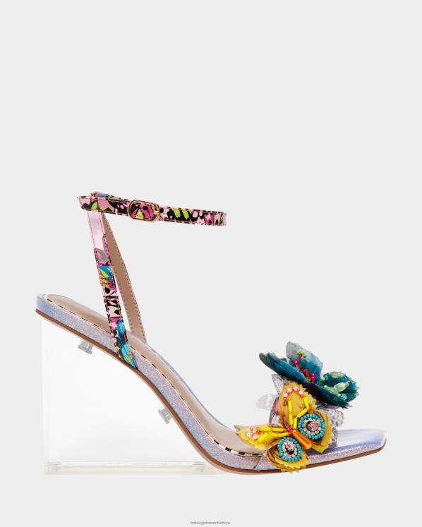 kynlee leylak N26HX36 kadınlar Betsey Johnson ayakkabı