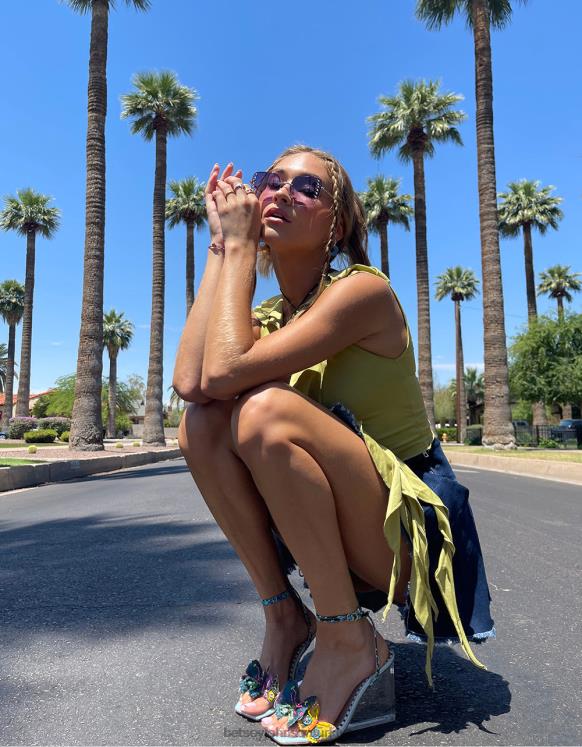 kynlee mavi çok N26HX34 kadınlar Betsey Johnson ayakkabı