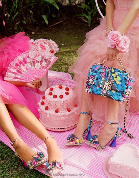 nadya leylak N26HX51 kadınlar Betsey Johnson ayakkabı