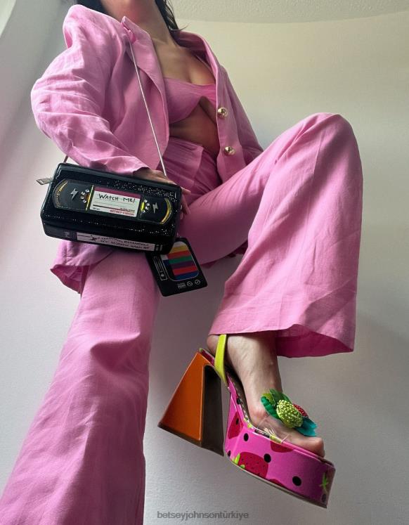 peri çok N26HX71 kadınlar Betsey Johnson ayakkabı