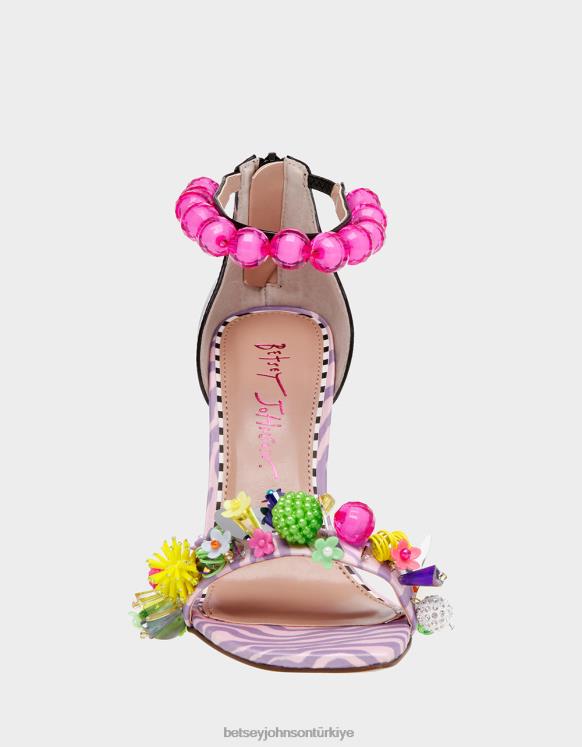 salak pembe çok N26HX98 kadınlar Betsey Johnson ayakkabı