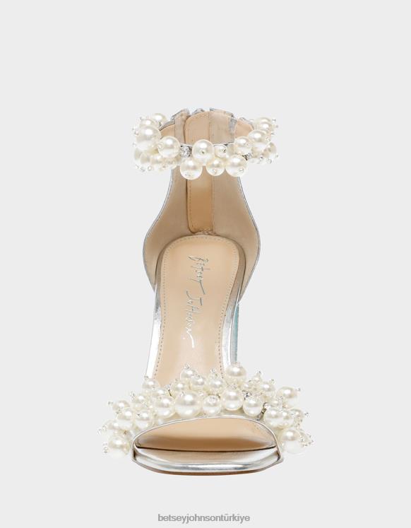 sb-fay gümüş N26HX17 kadınlar Betsey Johnson ayakkabı