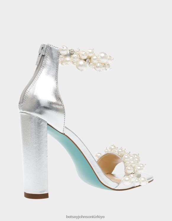 sb-fay gümüş N26HX17 kadınlar Betsey Johnson ayakkabı
