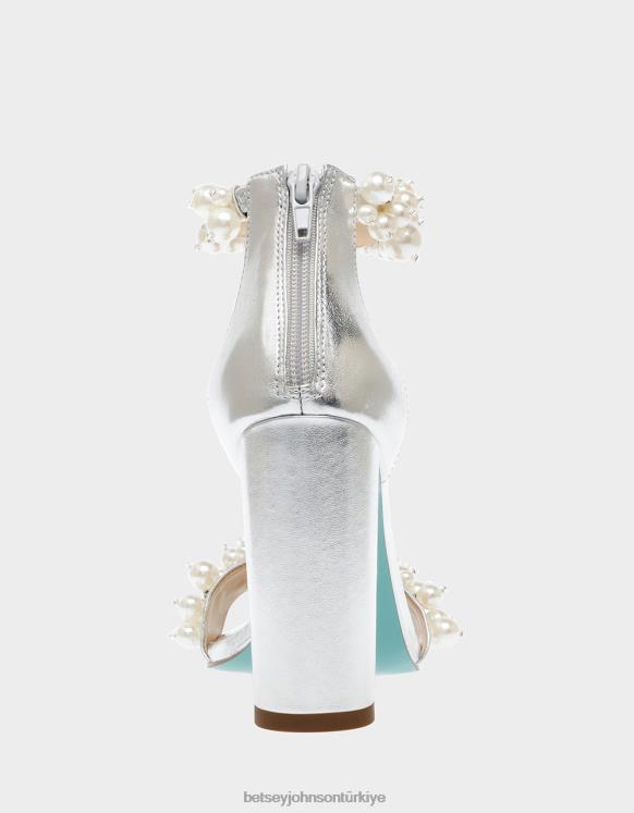 sb-fay gümüş N26HX17 kadınlar Betsey Johnson ayakkabı