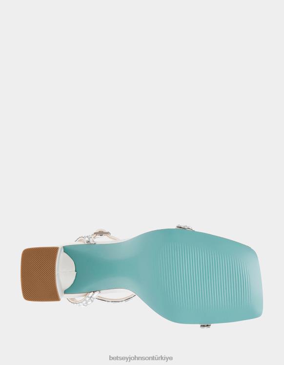 scott fildişi N26HX147 kadınlar Betsey Johnson ayakkabı