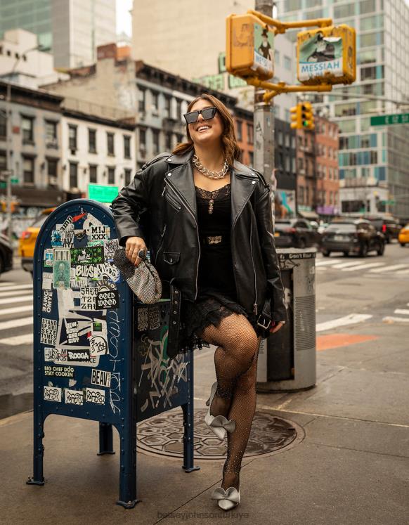 soylu gümüş N26HX26 kadınlar Betsey Johnson ayakkabı