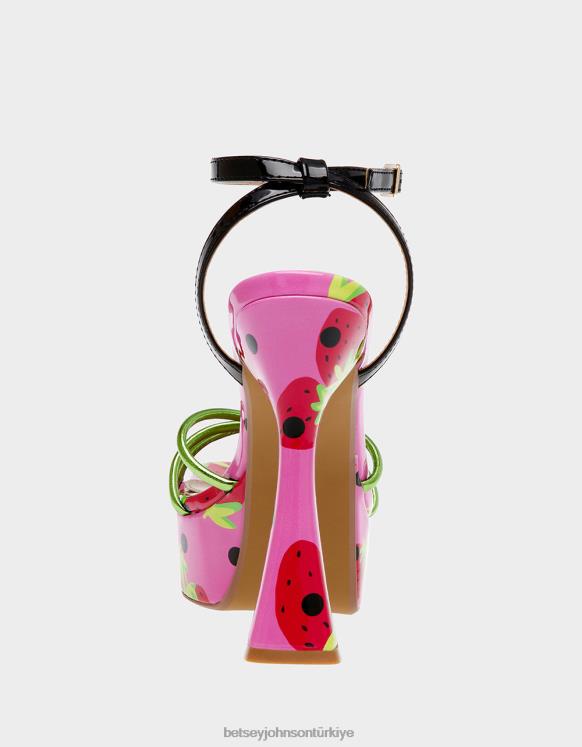 tiki çok N26HX139 kadınlar Betsey Johnson ayakkabı