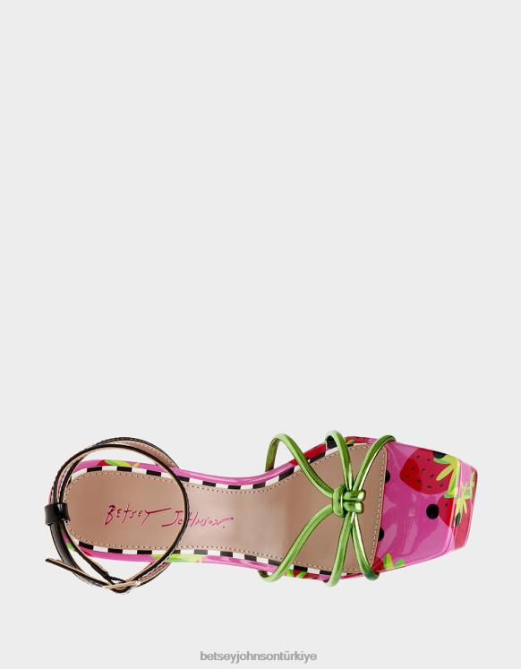 tiki çok N26HX139 kadınlar Betsey Johnson ayakkabı