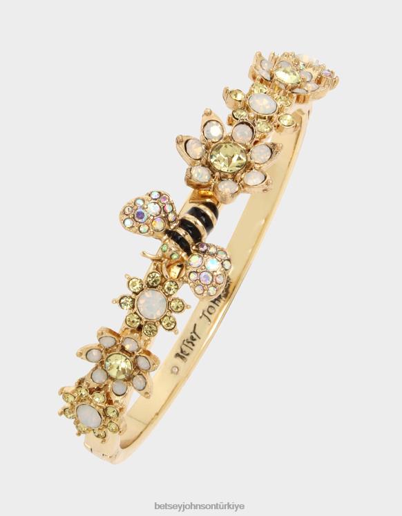 arı bileklik sarı N26HX341 kadınlar Betsey Johnson takı